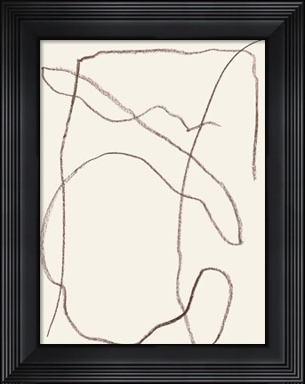 Framed Ethereal Umber II Print