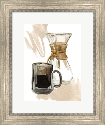 Framed Morning Coffee I Print