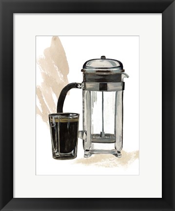 Framed Morning Coffee IV Print