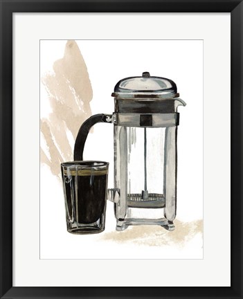 Framed Morning Coffee IV Print