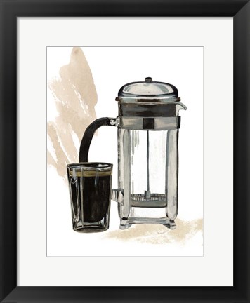 Framed Morning Coffee IV Print