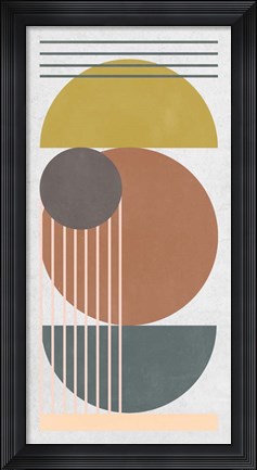 Framed Geometric Daylight I Print