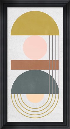 Framed Geometric Daylight III Print