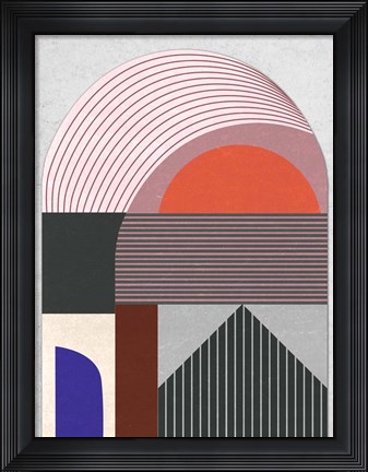 Framed Sundown Meditation II Print