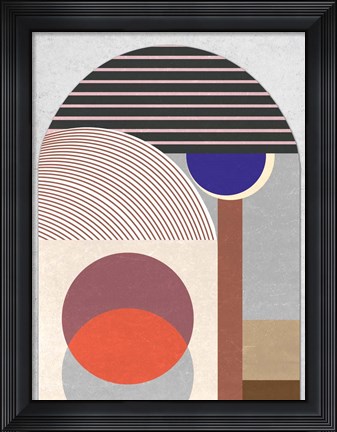 Framed Sundown Meditation IV Print