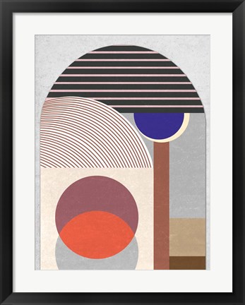 Framed Sundown Meditation IV Print