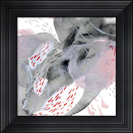 Framed Turbulent Cloud I Print