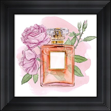 Framed Floral Scent I Print