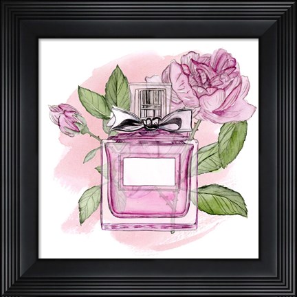 Framed Floral Scent II Print