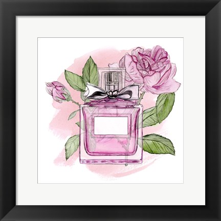 Framed Floral Scent II Print