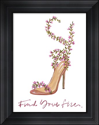 Framed Sassy Statement I Print