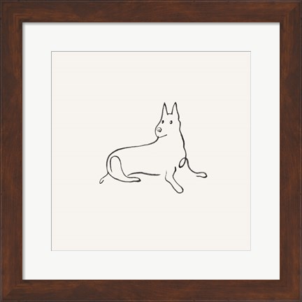 Framed Stay II Print