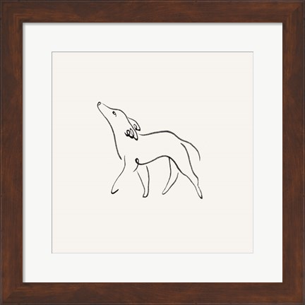 Framed Stay III Print