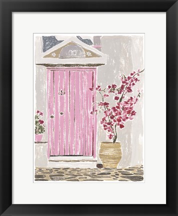 Framed Front Entrance II Print