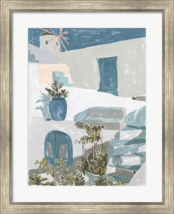 Framed La Isla I Print