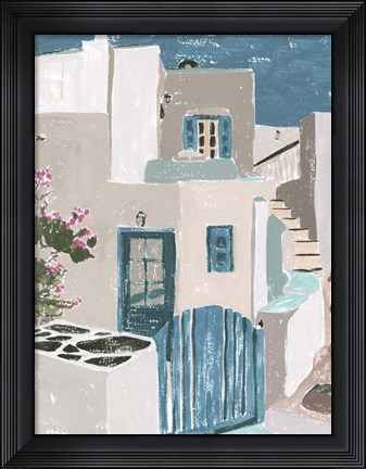 Framed La Isla II Print