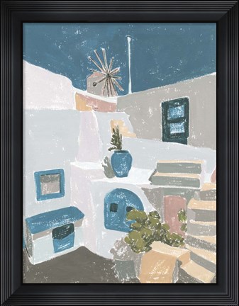 Framed La Isla IV Print