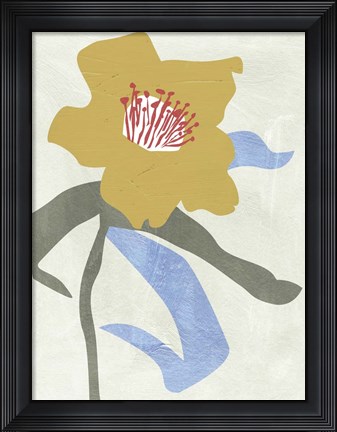 Framed Lenten Rose I Print