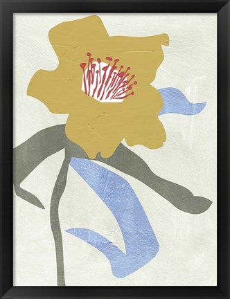 Framed Lenten Rose I Print