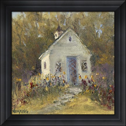 Framed Sweet Cottage III Print