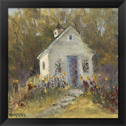 Framed Sweet Cottage III Print