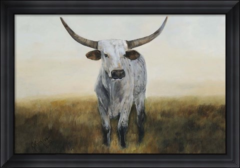 Framed Knight in White Satin I Print