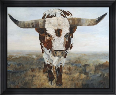 Framed Ramblin&#39; On II Print