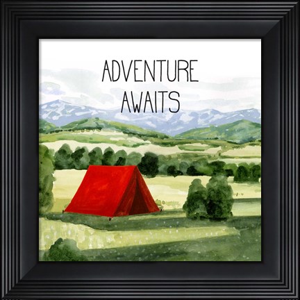 Framed Outdoor Adventure I Print