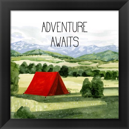 Framed Outdoor Adventure I Print