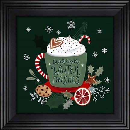 Framed Christmas Comforts II Print