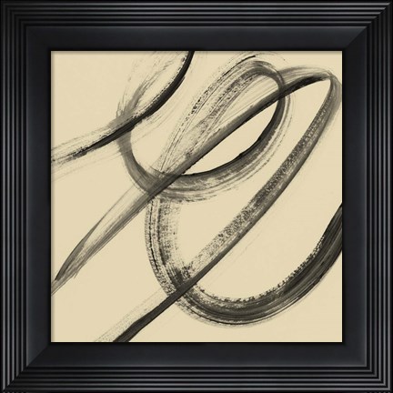 Framed Whirl I Print