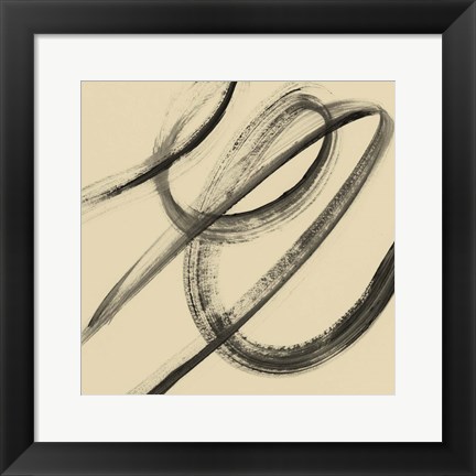 Framed Whirl I Print