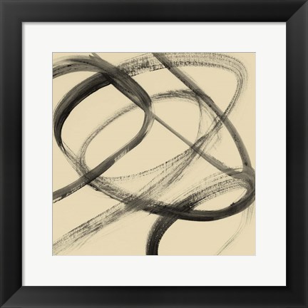 Framed Whirl II Print