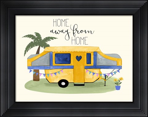 Framed Roam Sweet Roam III Print