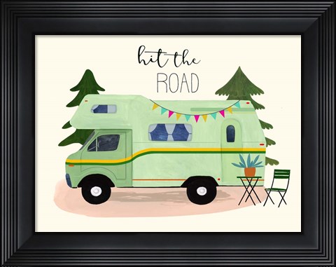 Framed Roam Sweet Roam IV Print