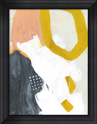 Framed Seismic I Print