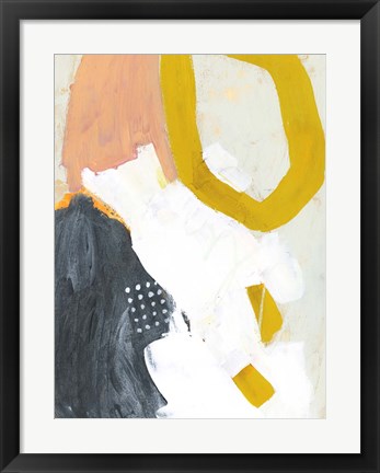 Framed Seismic I Print