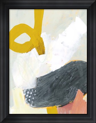 Framed Seismic II Print