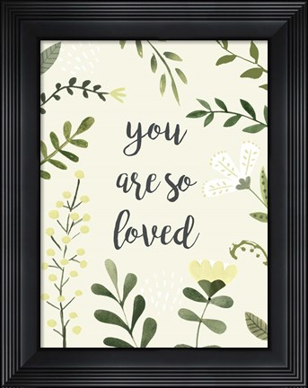 Framed Nursery Sentiment I Print