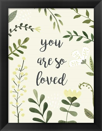 Framed Nursery Sentiment I Print