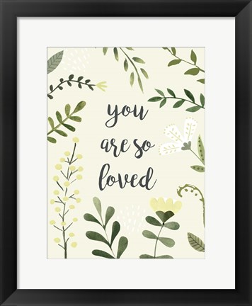 Framed Nursery Sentiment I Print