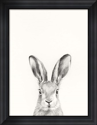 Framed Animal Mug I Print