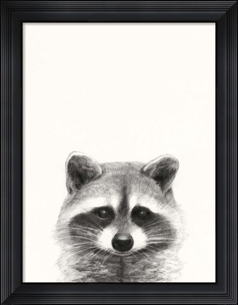 Framed Animal Mug II Print