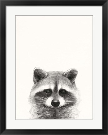 Framed Animal Mug II Print