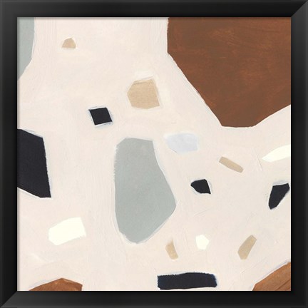 Framed Terrazzo Shards IV Print