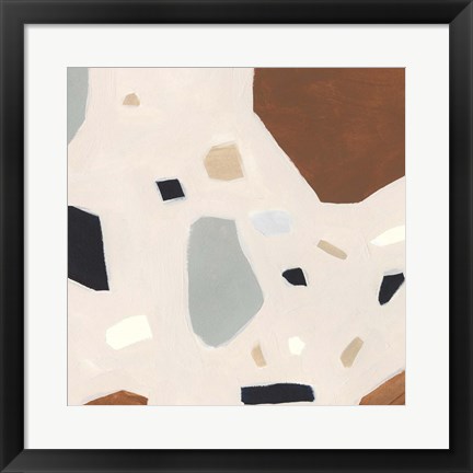 Framed Terrazzo Shards IV Print