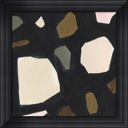Framed Terrazzo Shards VII Print