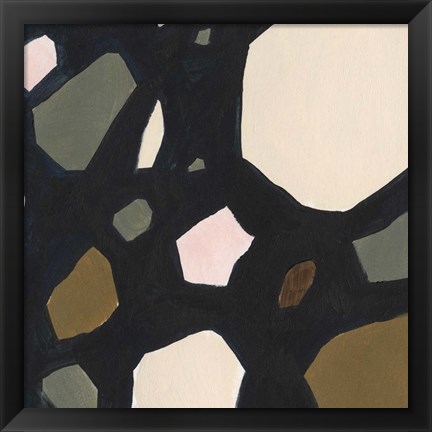 Framed Terrazzo Shards VIII Print