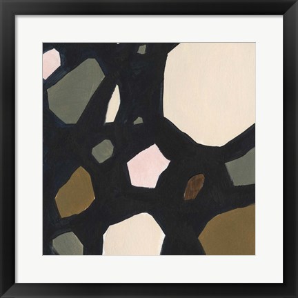 Framed Terrazzo Shards VIII Print