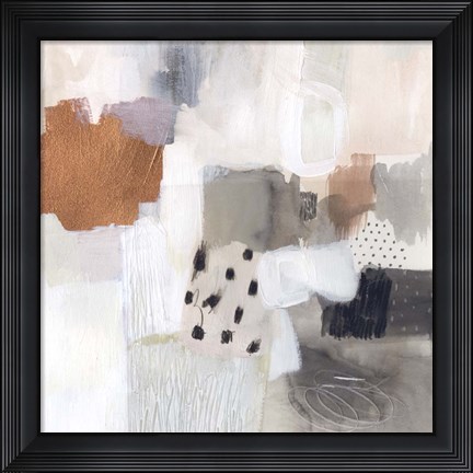 Framed Puddle Jump I Print